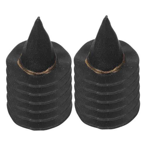 Hohopeti 12 Stück Teiliges Mini Hexenhüte Halloween Dekoration Miniatur Hexenhut Puppenzubehör DIY Basteln für Partys und Puppenhaus Zubehör Hohopeti 12 Stück Teiliges Mini Hexenhüte Halloween Dekoration Miniatur Hexenhut Puppenzubehör DIY Basteln für Partys und Puppenhaus Zubehör von Hohopeti
