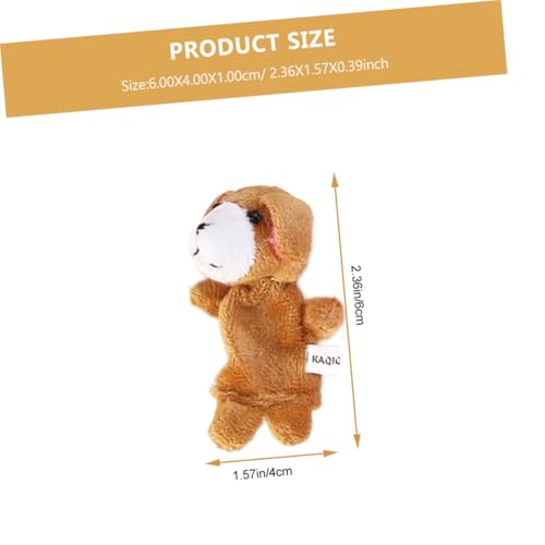 Hohopeti 12 Stück Teiliges Verschleißfester Fingerpuppen aus Bunte Haustier Handpuppen für Kreative Story Spielzeuge für Familien und Kleine Geschenke Hohopeti 12 Stück Teiliges Verschleißfester Fingerpuppen aus Bunte Haustier Handpuppen für Kreative Story Spielzeuge für Familien und Kleine Geschenke von Hohopeti