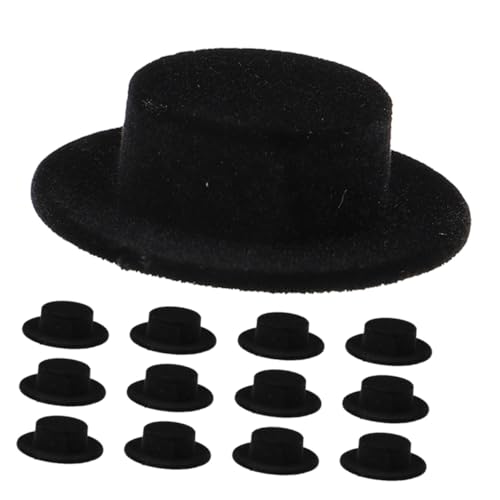 Hohopeti 15 Stück Teiliges Mini Zylinderhut aus Flauschigem Material Dekorative Kleine Puppenhüte für DIY Basteln Vielseitige Mini-Hut Accessoires für Puppen Haustiere und Weihnachtsdeko Hohopeti 15 Stück Teiliges Mini Zylinderhut aus Flauschigem Material Dekorative Kleine Puppenhüte für DIY Basteln Vielseitige Mini-Hut Accessoires für Puppen Haustiere und Weihnachtsdeko von Hohopeti