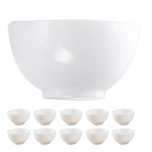 Hohopeti 15 Stück Teiliges Miniatur Puppenhaus Geschirr Runde Kleine Schalen aus Robustem Kunststoff Detailreiche Miniatur Bowls für Puppenhaus Zubehör zum Basteln und Dekorieren Kleiner Hohopeti 15 Stück Teiliges Miniatur Puppenhaus Geschirr Runde Kleine Schalen aus Robustem Kunststoff Detailreiche Miniatur Bowls für Puppenhaus Zubehör zum Basteln und Dekorieren Kleiner von Hohopeti