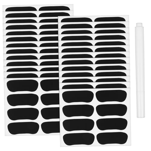 Hohopeti 160 Stück Teiliges Schwarze Selbstklebende Sport Augenstreifen mit Whiteboard Stift Uv Lichtbeständig Langlebig Blendung für Baseball und Outdoor Aktivitäten Hohopeti 160 Stück Teiliges Schwarze Selbstklebende Sport Augenstreifen mit Whiteboard Stift Uv Lichtbeständig Langlebig Blendung für Baseball und Outdoor Aktivitäten von Hohopeti
