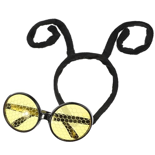 Hohopeti 1Satz Antennenhaarreif mit Brille für Schmetterlingsfühler und Partybrillen für Halloween Cosplay und Aufführungen Hohopeti 1Satz Antennenhaarreif mit Brille für Schmetterlingsfühler und Partybrillen für Halloween Cosplay und Aufführungen von Hohopeti