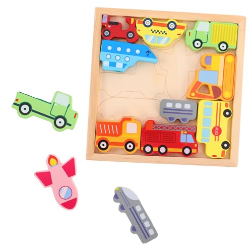 Hohopeti 1Satz Holzpuzzle für Kreatives Transportfahrzeug Puzzle aus Holz Fördert Kognitive Fähigkeiten und Kreatives für Vorschulkinder Sicher und Teiliges Hohopeti 1Satz Holzpuzzle für Kreatives Transportfahrzeug Puzzle aus Holz Fördert Kognitive Fähigkeiten und Kreatives für Vorschulkinder Sicher und Teiliges von Hohopeti