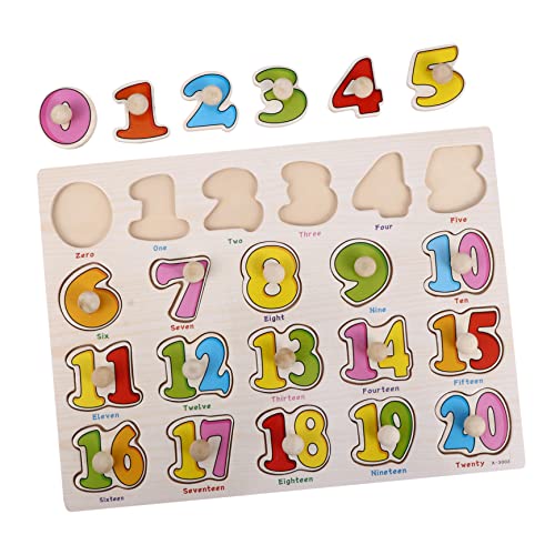 Hohopeti 1Satz Holzpuzzle für Kreatives aus Hochwertigem Holz Fördert die Entwicklung Farbenfrohe Designs für Kleinkinder Ab Monaten Stärkt die Eltern Junge Mädchen Bindung Hohopeti 1Satz Holzpuzzle für Kreatives aus Hochwertigem Holz Fördert die Entwicklung Farbenfrohe Designs für Kleinkinder Ab Monaten Stärkt die Eltern Junge Mädchen Bindung von Hohopeti