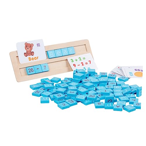 Hohopeti 1satz Lernspielzeug Für Junge Mädchen Buchstaben Und Zahlenspiele Zur Alphabetisierung Und Mathematik Holzspielzeug Für Frühe Bildung Für Jungen Und Mädchen Hohopeti 1satz Lernspielzeug Für Junge Mädchen Buchstaben Und Zahlenspiele Zur Alphabetisierung Und Mathematik Holzspielzeug Für Frühe Bildung Für Jungen Und Mädchen von Hohopeti