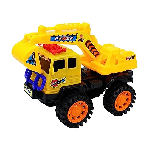 Hohopeti 1Stk Engineering-LKW-Spielzeug Sammlerspielzeug Kinderautos Spielzeug Fahrzeug Auto mädchen Spielzeug Laster Spielzeug Kinderspielzeug Spielzeuge Spielzeug für Baufahrzeuge Yellow von Hohopeti