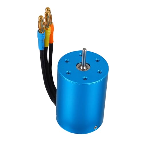 Hohopeti 1stk Motor Motor Bootsmotor Rc-autoteile Rc-Teile Bürstenloser Motor Esc Für Rc Auto Teile Für Rc-Boote Ferngesteuertes Spielzeug Automobil Zubehör Fürs Auto Blue Metall von Hohopeti