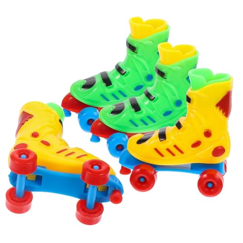 Hohopeti 2 Fingerspielzeug kinderspielzeug Kinder Spielzeug shoskate lebensechtes Skate-Spielzeug Spielzeug zum Stressabbau Brettspielspielzeug kleines Skate-Modell Plastik von Hohopeti