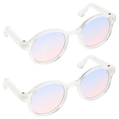 Hohopeti 2 Paare Puppenbrillen Mini Sonnenbrillen Kunststoff Leichte Modische Brillendeko für Puppenzubehör DIY Basteln Geschenk Ab Jahre Hohopeti 2 Paare Puppenbrillen Mini Sonnenbrillen Kunststoff Leichte Modische Brillendeko für Puppenzubehör DIY Basteln Geschenk Ab Jahre von Hohopeti