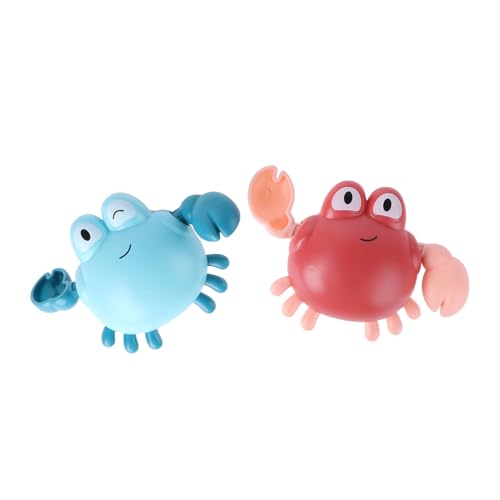 Hohopeti 2 STÜCK Teiliges Badewannenspielzeug Wind up Krabben für Kleinkinder Sicheres Hautfreundliches Material Bunte Figuren für Visuelle Stimulation und Ruhiges Zufällige Farbe Hohopeti 2 STÜCK Teiliges Badewannenspielzeug Wind up Krabben für Kleinkinder Sicheres Hautfreundliches Material Bunte Figuren für Visuelle Stimulation und Ruhiges Zufällige Farbe von Hohopeti