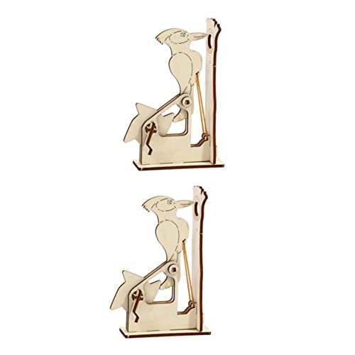 Hohopeti 2 Sätze Holzpuzzle Woodpecker DIY Modellspielzeug ohne Kleben Pädagogisch Förderndes Bauspielzeug für Kreative Bastelarbeit Holzmontage Spiel Hohopeti 2 Sätze Holzpuzzle Woodpecker DIY Modellspielzeug ohne Kleben Pädagogisch Förderndes Bauspielzeug für Kreative Bastelarbeit Holzmontage Spiel von Hohopeti