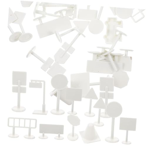 Hohopeti 2 Sätze Mini Verkehrsschilder Verkehrszeichen Lernspielzeug Kunststoff Miniatur Verkehrskegel Verkehrsunterricht für Jungen Mädchen Hohopeti 2 Sätze Mini Verkehrsschilder Verkehrszeichen Lernspielzeug Kunststoff Miniatur Verkehrskegel Verkehrsunterricht für Jungen Mädchen von Hohopeti