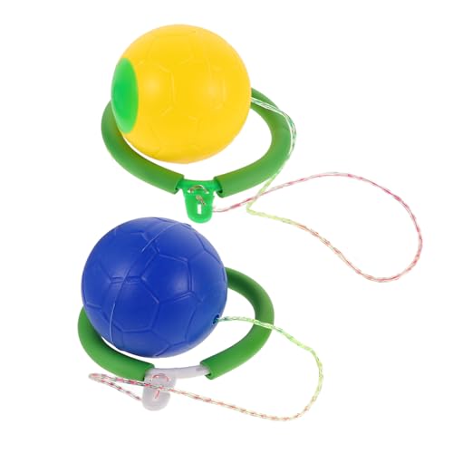 Hohopeti 2 Stück Ankle Skip Ball Fußring für Erwachsene Outdoor Sportgerät für Single Foot Jumping Rotierender Sprungball zur Fitness Koordination und Balance Training Hohopeti 2 Stück Ankle Skip Ball Fußring für Erwachsene Outdoor Sportgerät für Single Foot Jumping Rotierender Sprungball zur Fitness Koordination und Balance Training von Hohopeti