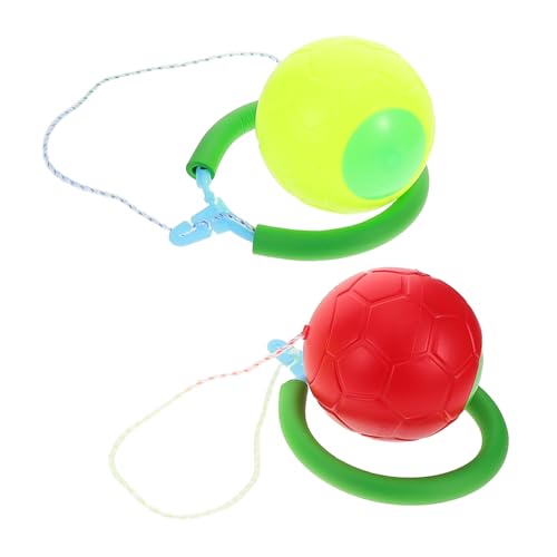 Hohopeti 2 Stück Blinkender Ankle Skip Ball mit Weichem Knöchelschutz und Robust Fördert Beweglichkeit und Fitness für Erwachsene für Indoor und Outdoor Sportspiele Hohopeti 2 Stück Blinkender Ankle Skip Ball mit Weichem Knöchelschutz und Robust Fördert Beweglichkeit und Fitness für Erwachsene für Indoor und Outdoor Sportspiele von Hohopeti