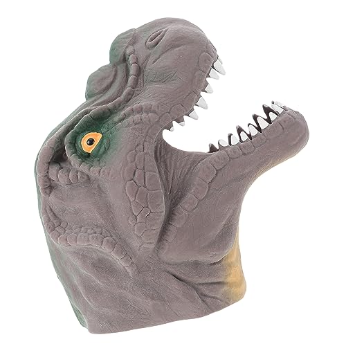 Hohopeti 2 Stück Dinosaurier Handpuppe Dinosaurier Fingerspielzeug Kinder Fingerspielzeug Schöne Fingerpuppen Kinder Fingerpuppen Dino Kopf Fingerspielzeug Tiere Fingerpuppen von Hohopeti