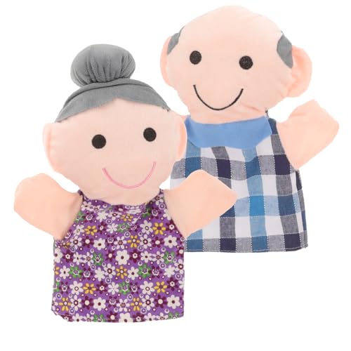 Hohopeti 2 Stück Familien Handpuppen Puppen Für Kleinkinder Von 1–3 Jahren Handpuppen Für Erwachsene Puppen Für Kleinkinder Von 2–4 Jahren Handpuppen Für Kleinkinder Puppen Für Babys von Hohopeti