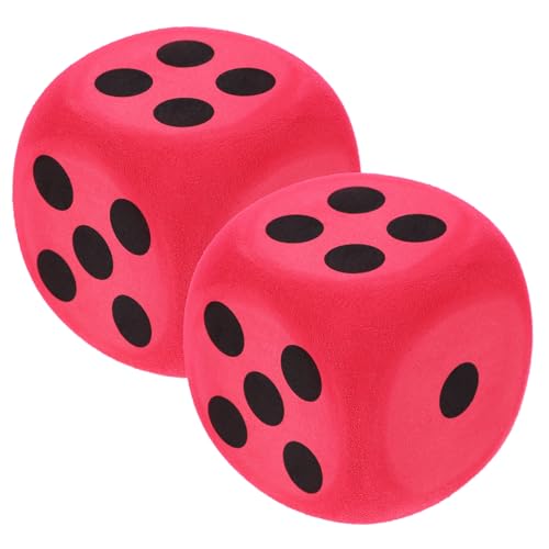 Hohopeti 2 Stück Große Eva Würfel Schaumstoffspielwürfel für Leicht Tragbar Robust Vielseitig für Partyspiele Klassenzimmer Lernspiele und Brettspiele Hohopeti 2 Stück Große Eva Würfel Schaumstoffspielwürfel für Leicht Tragbar Robust Vielseitig für Partyspiele Klassenzimmer Lernspiele und Brettspiele von Hohopeti