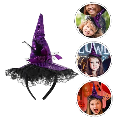 Hohopeti 2 Stück Halloween Hexenhut Haarspange Mädchen Accessoires Haar Hexe Party Hüte Kleine Frauen Halloween Kopfbedeckung Party Kopfschmuck Haarschmuck Hohopeti 2 Stück Halloween Hexenhut Haarspange Mädchen Accessoires Haar Hexe Party Hüte Kleine Frauen Halloween Kopfbedeckung Party Kopfschmuck Haarschmuck von Hohopeti