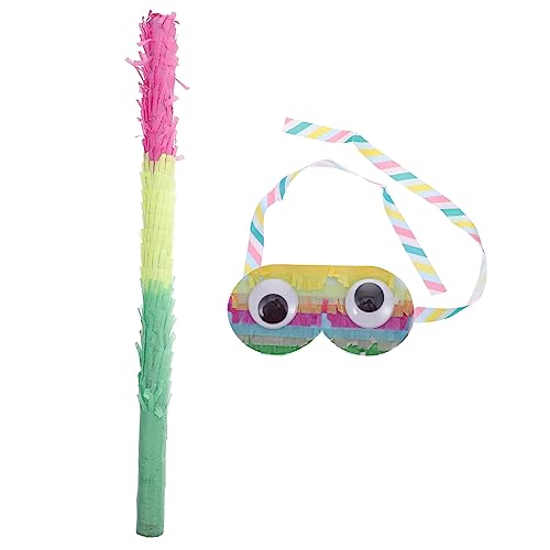 Hohopeti 2 Stück Pinata Haustiere Süßigkeiten Dekorationen Mexikanische Pinata Leicht Zu Greifen Geburtstag Pinata Stick Papierfransen Pinata Sticks Kinderspielzeug Pinata Sticks von Hohopeti