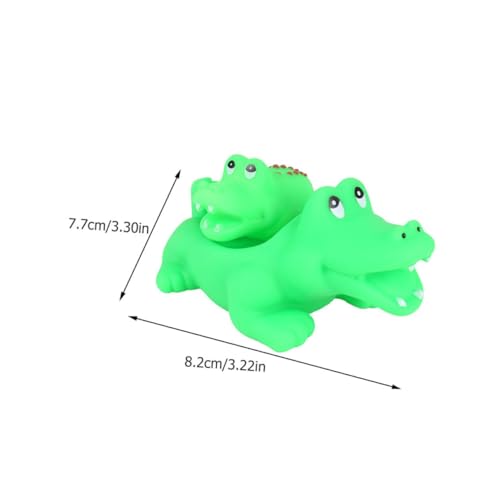 Hohopeti 2 Stück Teiliges Badespielzeug Krokodil mit Quietscher Wasserspielzeug für Badewanne und Dusche Bunte Cartoon Tiere für Junge Mädchen und Kleinkinder Fördert Badespaß und Hohopeti 2 Stück Teiliges Badespielzeug Krokodil mit Quietscher Wasserspielzeug für Badewanne und Dusche Bunte Cartoon Tiere für Junge Mädchen und Kleinkinder Fördert Badespaß und von Hohopeti