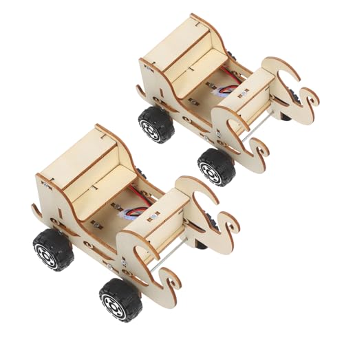 Hohopeti 2 Stück Teiliges DIY Stem Holzauto Bausatz mit Sprachsteuerung Interaktives Holzmodell für Präziser Sound Sensor Fördert Praktisches Lernen und Technikverständnis Hohopeti 2 Stück Teiliges DIY Stem Holzauto Bausatz mit Sprachsteuerung Interaktives Holzmodell für Präziser Sound Sensor Fördert Praktisches Lernen und Technikverständnis von Hohopeti