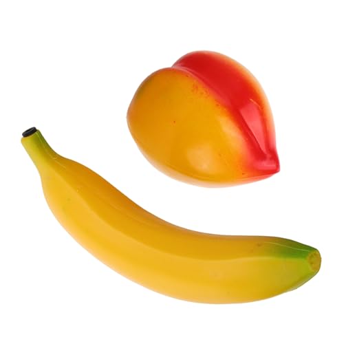 Hohopeti 2 Stück Teiliges Maracas in Obstform Leichter Kunststoff Kinderfreundliches Percussion Instrument für Frühe Musikförderung Fördert Hand Auge Koordination und Interaktives Spiel Hohopeti 2 Stück Teiliges Maracas in Obstform Leichter Kunststoff Kinderfreundliches Percussion Instrument für Frühe Musikförderung Fördert Hand Auge Koordination und Interaktives Spiel von Hohopeti