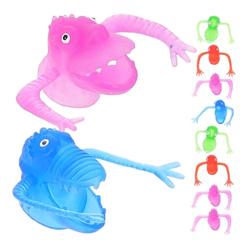 Hohopeti 20 STK gruselige Fingermonster Mini-Fingerpuppe Kinderspielzeug Tierpuppenpuppe Streichspielzeug Fingerpuppe Zappelspielzeug Kinder Party kinderparty Toy Gastgeschenke Fingerpuppen von Hohopeti