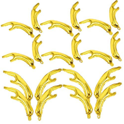 Hohopeti 20 Stück Goldene Rentier Geweih Folienballons Festliche Partydekoration Aluminiumfolie Einfache Befüllung als Foto Requisit für Weihnachten Geburtstage und Kreative Feierlichkeiten Hohopeti 20 Stück Goldene Rentier Geweih Folienballons Festliche Partydekoration Aluminiumfolie Einfache Befüllung als Foto Requisit für Weihnachten Geburtstage und Kreative Feierlichkeiten von Hohopeti