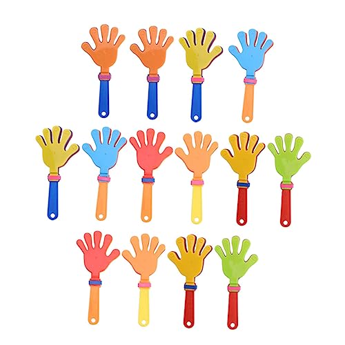 Hohopeti 20 Stück Teiliges Hand Clapper aus Hochwertigem Kunststoff Leicht und Kompakt Geräuschvolles Klatschen für Party Feier Silvester Geeignet für Junge Mädchen Zufällige Farbe Hohopeti 20 Stück Teiliges Hand Clapper aus Hochwertigem Kunststoff Leicht und Kompakt Geräuschvolles Klatschen für Party Feier Silvester Geeignet für Junge Mädchen Zufällige Farbe von Hohopeti