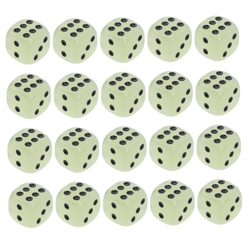 Hohopeti 20 Stück Teiliges Leuchtwürfel aus Harz Sechseitige Kreative Nachtlicht Würfelspielzeuge für Party Bar und Ktv Wiederverwendbare Tragbare Spielwürfel für Familien Freundestreffen Hohopeti 20 Stück Teiliges Leuchtwürfel aus Harz Sechseitige Kreative Nachtlicht Würfelspielzeuge für Party Bar und Ktv Wiederverwendbare Tragbare Spielwürfel für Familien Freundestreffen von Hohopeti