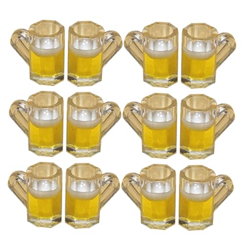 Hohopeti 20 Stück Teiliges Miniatur Bierkrug aus Robustem Resin Realistisch Gestaltete Mini Trinkbecher für Puppenhaus Dekoration Farblich Sortierte Mini Biergläser als Hohopeti 20 Stück Teiliges Miniatur Bierkrug aus Robustem Resin Realistisch Gestaltete Mini Trinkbecher für Puppenhaus Dekoration Farblich Sortierte Mini Biergläser als von Hohopeti