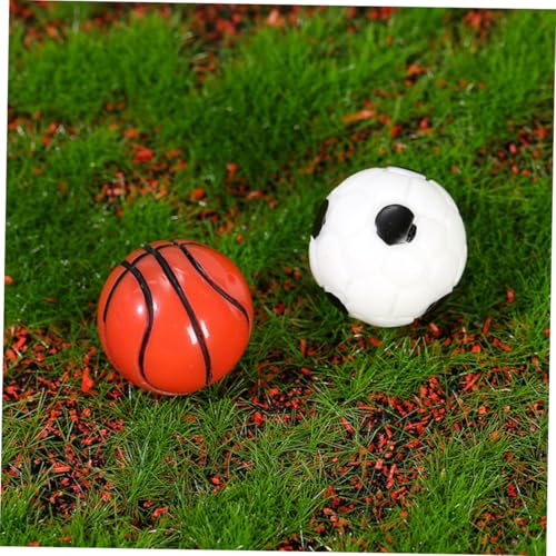 Hohopeti 20 Stück Teiliges Miniatur Fußball Basketball dekorset aus Resin Realistische Sport Accessoires für Puppenhaus Kreative Tischdekoration Kleine Sportornamente Detailreiche Hohopeti 20 Stück Teiliges Miniatur Fußball Basketball dekorset aus Resin Realistische Sport Accessoires für Puppenhaus Kreative Tischdekoration Kleine Sportornamente Detailreiche von Hohopeti