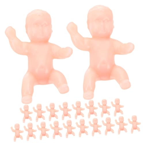 Hohopeti 20st Mini- -eiswürfel Spielzeug Babystatuen Aus Kunststoff Mini-Babys Badespielzeug Für Babys Süße Minibabys Kleine Babypuppen Kleine Babyfiguren Kleine Babys Plastik von Hohopeti