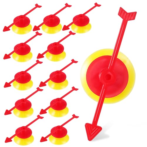 Hohopeti 25 Stück Teiliges Kunststoff Spielpfeil mit Saugnapf Drehbare Pfeile für Brettspiele Partyspiel Zubehör Kompakte Robuste Spielzeiger für DIY Drehteller Hohopeti 25 Stück Teiliges Kunststoff Spielpfeil mit Saugnapf Drehbare Pfeile für Brettspiele Partyspiel Zubehör Kompakte Robuste Spielzeiger für DIY Drehteller von Hohopeti
