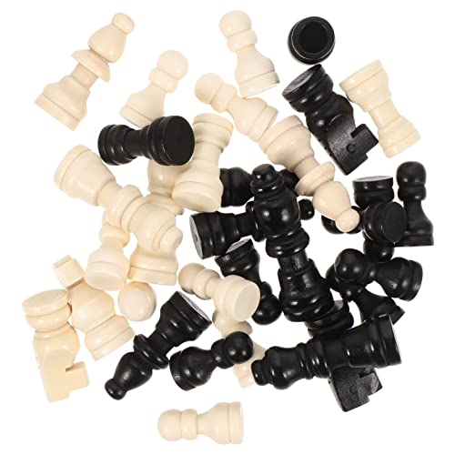 Hohopeti 2Sätze Mini Holz Schachspiel Set Schachfiguren Teiliges Set für Schachbrett Schachbrettzubehör für Familie und Freunde Freizeit und Lernspiele Hohopeti 2Sätze Mini Holz Schachspiel Set Schachfiguren Teiliges Set für Schachbrett Schachbrettzubehör für Familie und Freunde Freizeit und Lernspiele von Hohopeti