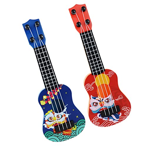 Hohopeti 2st Mini-Gitarre Kinder Gitarre Musikinstrumente Für Kinder Gitarre Für Kinder Kleinkindgitarre Für 3 Jährige Musikalisches Spielzeug Gitarrenkinder Im Alter Von 5-9 Jahren Abs von Hohopeti