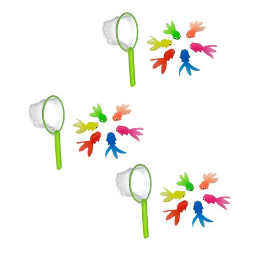 Hohopeti 3 Sätze Lustige Wasserspielzeug Goldfische aus Weichem Material Kindersicher Farbenfrohes Badewannenspielzeug für Mädchen Fördert Kreativität und Hohopeti 3 Sätze Lustige Wasserspielzeug Goldfische aus Weichem Material Kindersicher Farbenfrohes Badewannenspielzeug für Mädchen Fördert Kreativität und von Hohopeti