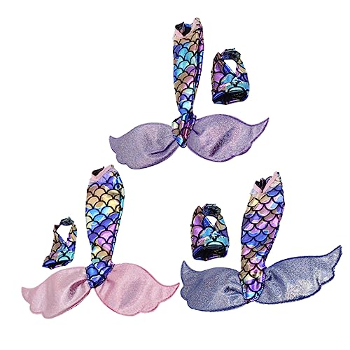 Hohopeti 3 Sätze Meerjungfrau Puppenkleider aus Waschbar und Wiederverwendbar Dekorative Puppenkostüme in Blau und Geeignet als und Foto Requisite für Mädchen Hohopeti 3 Sätze Meerjungfrau Puppenkleider aus Waschbar und Wiederverwendbar Dekorative Puppenkostüme in Blau und Geeignet als und Foto Requisite für Mädchen von Hohopeti