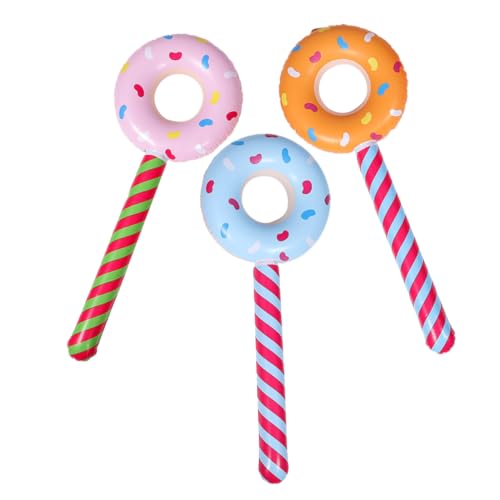 Hohopeti Aufblasbare Donut Lutscher Candy Ballons Für Party Pvc Aufblasbare Spielzeug Geburtstag von Hohopeti