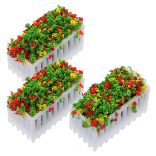 Hohopeti 3 Stück Miniatur Blumentöpfe Weiß Maßstab Puppenhaus Zubehör Lebensechte Dekoration für Modellbau Feengarten Bastelarbeiten und Puppenhaus Landschaftsgestaltung Hohopeti 3 Stück Miniatur Blumentöpfe Weiß Maßstab Puppenhaus Zubehör Lebensechte Dekoration für Modellbau Feengarten Bastelarbeiten und Puppenhaus Landschaftsgestaltung von Hohopeti