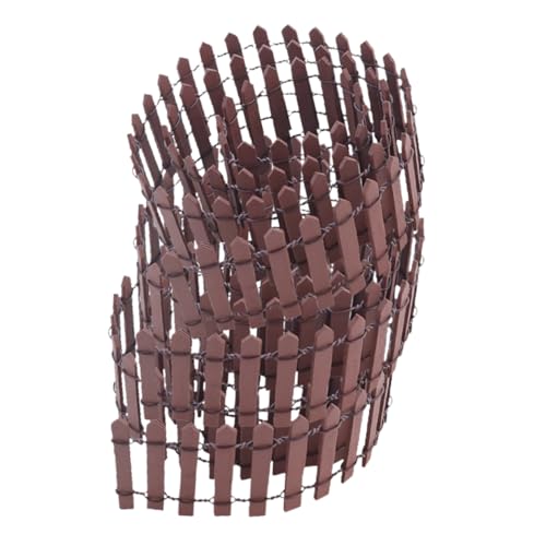 Hohopeti 3 Stück Teiliges Miniatur Holzzaun Verblassungsresistenter Mini Gartenzaun Realistische Gartenbegrenzung für Puppenhäuser Terrarien und Miniatur Landschaften Kompatibel mit Meisten Hohopeti 3 Stück Teiliges Miniatur Holzzaun Verblassungsresistenter Mini Gartenzaun Realistische Gartenbegrenzung für Puppenhäuser Terrarien und Miniatur Landschaften Kompatibel mit Meisten von Hohopeti