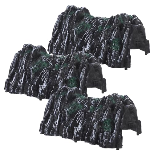 Hohopeti 3 Stück Teiliges Modellbahn Tunnel Robustem Kunststoff Künstliche Höhlen Simulation für Sandtisch Detailgetreue Zugzubehör Szene für Miniatureisenbahn Hohopeti 3 Stück Teiliges Modellbahn Tunnel Robustem Kunststoff Künstliche Höhlen Simulation für Sandtisch Detailgetreue Zugzubehör Szene für Miniatureisenbahn von Hohopeti