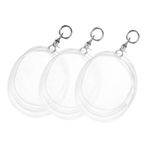 Hohopeti 3 Stück Transparente Puppentragetasche mit Schlüsselanhänger Leichter PVC Aufbewahrungsbeutel Kratzfest Tragbar für Puppenzubehör und Unterwegs Hohopeti 3 Stück Transparente Puppentragetasche mit Schlüsselanhänger Leichter PVC Aufbewahrungsbeutel Kratzfest Tragbar für Puppenzubehör und Unterwegs von Hohopeti