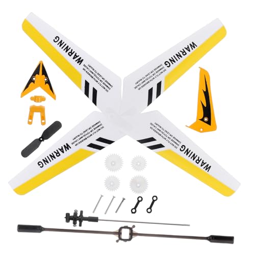 Hohopeti 3-teiliges Set Syma S107g Zubehör Ferngesteuerter Helikopter Rc Hubschrauber Ersatzteile Rc-Hubschrauber Ferngesteuerter Hubschrauber Heckstützen Spielset-zubehör Yellow von Hohopeti