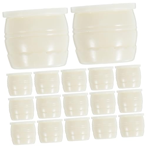 Hohopeti 30 Stück Mini Blumentöpfe aus Robustem Kunststoff Miniatur-deko für Puppenhaus DIY Bastelprojekte Mini Bonsai Töpfe für Mikro-landschaften und Innenraumgestaltung Hohopeti 30 Stück Mini Blumentöpfe aus Robustem Kunststoff Miniatur-deko für Puppenhaus DIY Bastelprojekte Mini Bonsai Töpfe für Mikro-landschaften und Innenraumgestaltung von Hohopeti