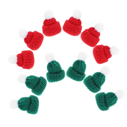 Hohopeti 30 Stück Mini-Weihnachtsmütze Mini-Hüte schöne Miniaturhüte kompakte Miniaturhüte Miniatur-Weihnachtsmützen weihnachtsschmuck selber Machen kleine Strickmützen Wollgarn Hohopeti 30 Stück Mini-Weihnachtsmütze Mini-Hüte schöne Miniaturhüte kompakte Miniaturhüte Miniatur-Weihnachtsmützen weihnachtsschmuck selber Machen kleine Strickmützen Wollgarn von Hohopeti
