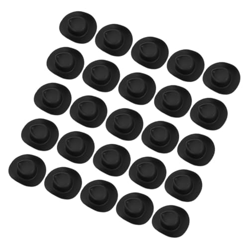 Hohopeti 30 Stück Teiliges Mini Cowboy Hüte aus Kunststoff Winzige Cowgirl Hüte für DIY Basteln Puppenhaus Dekoration Hautfreundlich Langlebig für Party Bastelzubehör Hohopeti 30 Stück Teiliges Mini Cowboy Hüte aus Kunststoff Winzige Cowgirl Hüte für DIY Basteln Puppenhaus Dekoration Hautfreundlich Langlebig für Party Bastelzubehör von Hohopeti