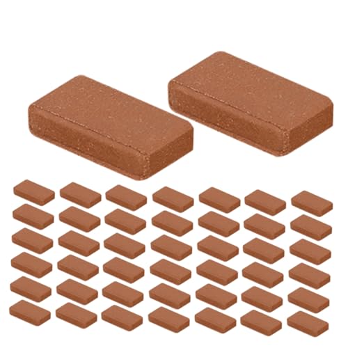 Hohopeti 300 Stück Maßstab Realistische Mini Wandbausteine für Puppenhaus DIY Materialien Miniatur Haus Gartendekoration Zubehör Hohopeti 300 Stück Maßstab Realistische Mini Wandbausteine für Puppenhaus DIY Materialien Miniatur Haus Gartendekoration Zubehör von Hohopeti