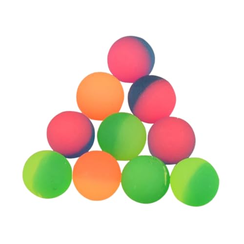 Hohopeti 30St Flummi Kinder Outdoor Spielzeug Kinder draußen Spielzeug Stringy Balls Kinderspielzeug für den Innenbereich Springender Ball Ballspielzeug Spielen Kleiner Hüpfball von Hohopeti