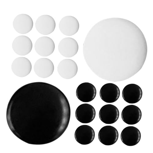 Hohopeti 360 Stück Teiliges Go Schachsteine aus Langlebigem Material Fein Poliert mit Glatter Oberfläche Kleine Schwarze und Weiße Spielsteine für Heimgebrauch und Pädagogisches Brettspiel Hohopeti 360 Stück Teiliges Go Schachsteine aus Langlebigem Material Fein Poliert mit Glatter Oberfläche Kleine Schwarze und Weiße Spielsteine für Heimgebrauch und Pädagogisches Brettspiel von Hohopeti
